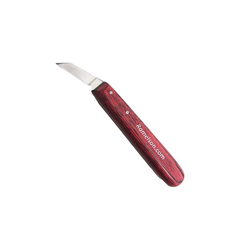UJ Ramelson Wood Carving Tools Angled Chip Carving Knife Woodworking