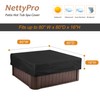 NettyPro Hot Tub Cover Protector Waterproof Outdoor SPA Cover Cap