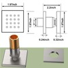 Shower Body Spray Jets with On Off Switch Adjustable Flow
