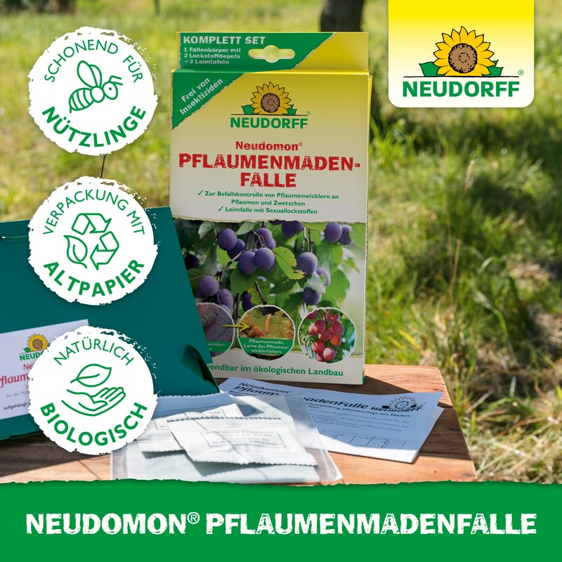 Neudorff 33439 Neudomon Maggot Trap for Plums 1 Set