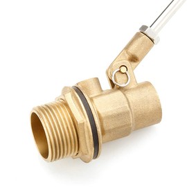 Joywayus 1 inch Thread Float Ball Valve Floating Ball-cock Ballcock Fittings Automatic Water Level Control Switch