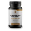 Naima+ Suplemento 8 Hongos Adaptógenos Cápsulas Reishi Cordyceps Shiitake Sin