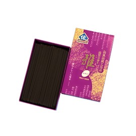 Nikun Shizando Sandalwood, Smokeless Incense, Elegant Violet Queen, 5.6 oz (160 g) (Approx. 300 Sticks)