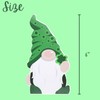 St. Patrick’s Day Gnome Magnet, Festive Green Magnetic Accessory for