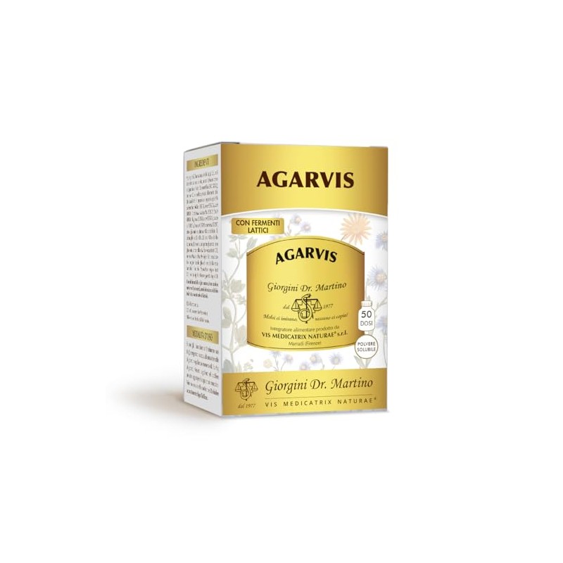 Dr Giorgini AGARVIS POLVERE - 150 g (integratore di agar-agar