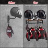 SailStart Motorcycle Helmet Holder Wall Mount,Motorcycle Gear Storage Rack,Helmet Rack