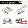 REPAIROCK 4pcs Exterior Door Handle Cover Car Door Handle Protector