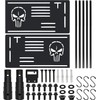 Tour Pack Wall Mount Bracket, Storage Rack for Harley Touring