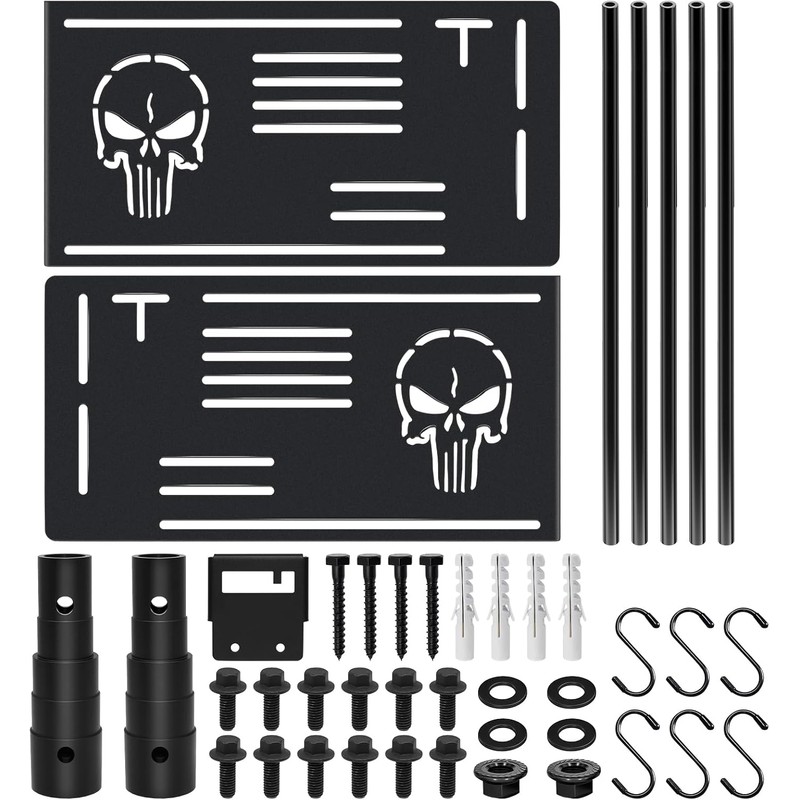 Tour Pack Wall Mount Bracket, Storage Rack for Harley Touring