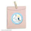 First Holy Communion Religious Thank You Sticker Labels for Boys