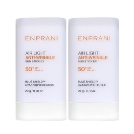 Enprani Air Light Anti-Wrinkle Sun Stick EX 20g x 2 / Sun Stick Sun Cream / 엔프라니 에어 라이트 안티링클 선스틱 EX 20g 2개썬스틱 선크림