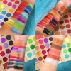 Paleta De Sombras Ojos Brillante Profesional Kit 86 Colores