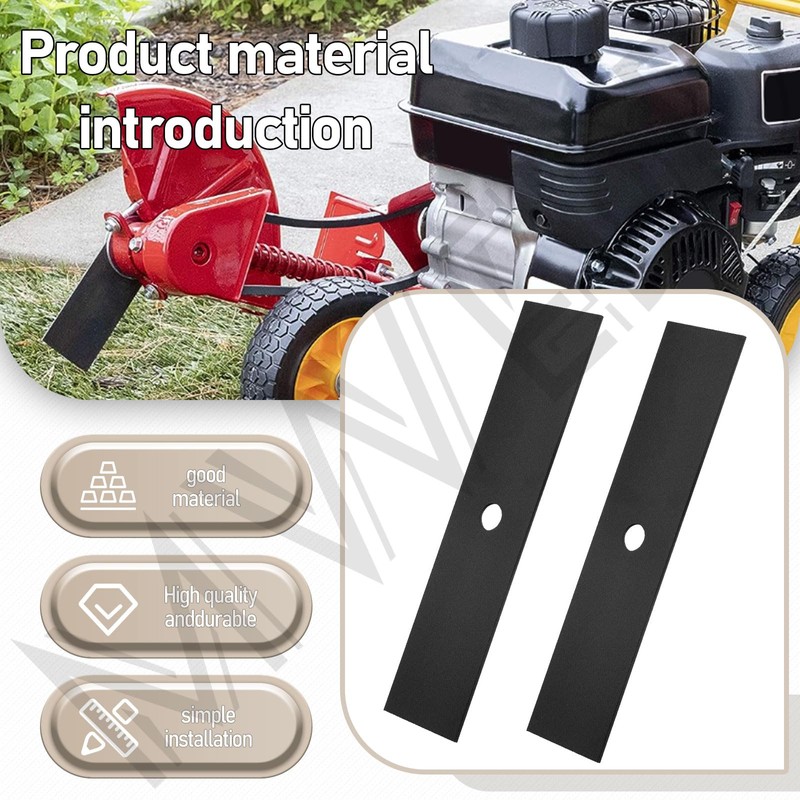 2 Pack Universal 9" x 2" （1/2 Hole） Edger Blade