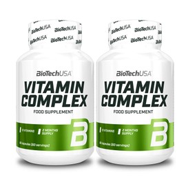 BiotechUSA Nutrition Biotech Vitamin Complex 120 Capsules | Food Supplement | Multivitamin | Multimineral | for Men and Women