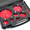 8pcs PVC Pipe Reamer, Inside PVC Pipe Reamer Tool Kit,