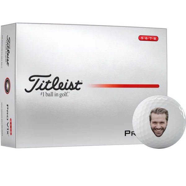 Titleist Pro V1x High Number Photo Golf Balls - 2025