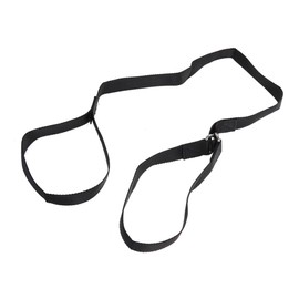 Outanaya Leg Lifter Strap for Disabled and Elderly Foot and Hand Grip for Physical Material for Bed and Vehicle Use Black