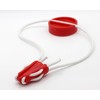 StrapCap Caulking Tube Cover (2-Pack, Red) - Leak-Proof Silicone Cap