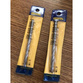 IRWIN Masonry Drill Bits, concrete drill bit 6mm X 100mm. Pack of 2