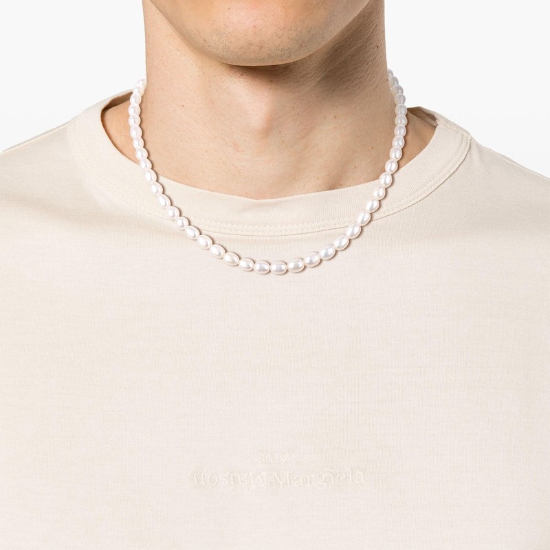 COAI Women's Men's Freshwater Pearl Necklace