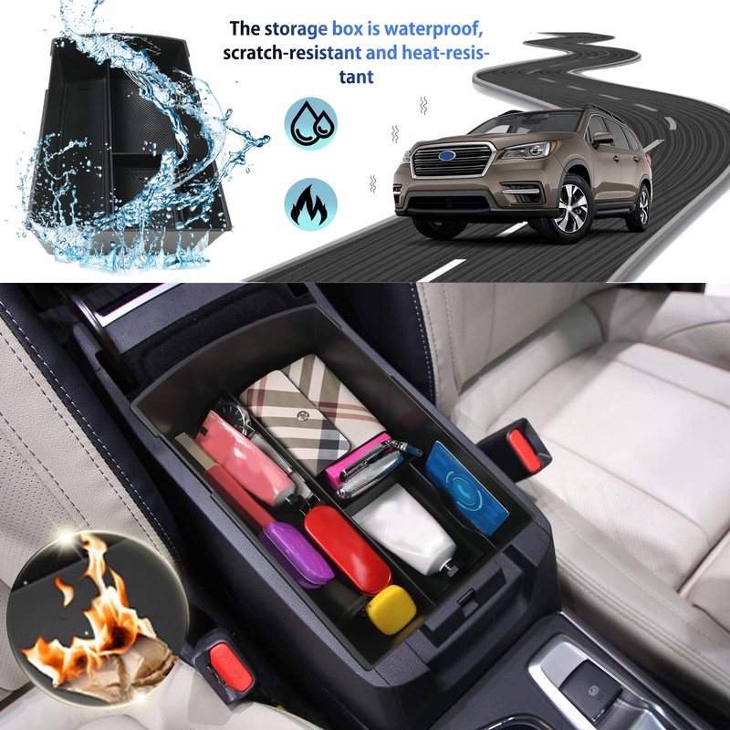 SHAOHAO for 2025 2026 Subaru Ascent Center Console Organizer for