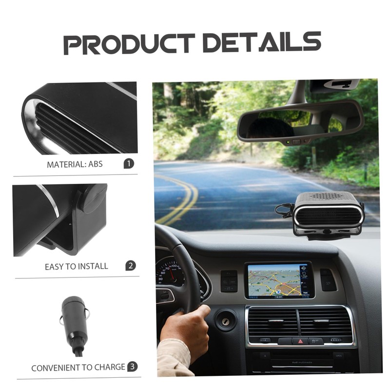 CHILDWEET 150w Car Defroster Vehicle Dryer Auto Heater Efficient Car
