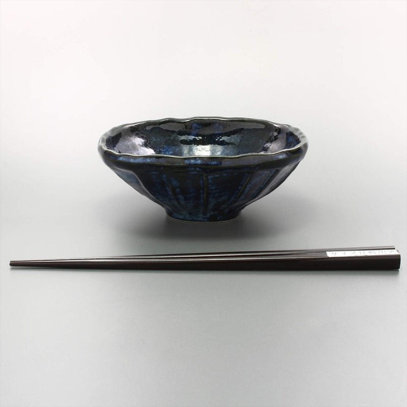 Mino Ware 131-0004 Nate Square Small Bowl Kiln Hen