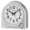SEIKO -"NEW" CONTEMPORARY ALARM CLOCK WITH QUIET SWEEP "MARIS" QHE204SLH