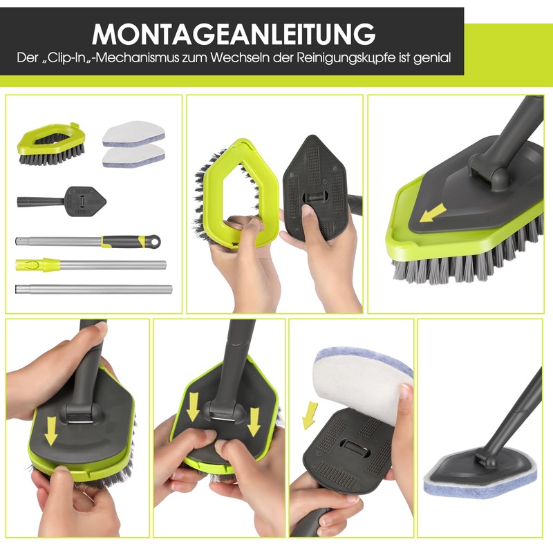 Myiosus Scrubber with Handle