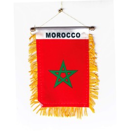 Morocco - Window Hanging Flags