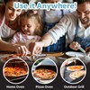 Pizza Stone for Oven, Grill, BBQ - Round 5/8 Inch