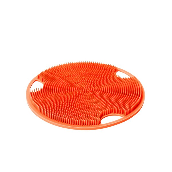 Boie USA Flat Body Scrubber - Hygienic, Exfoliating Loofah Alternative