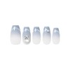 DASHING DIVA Magic Press Breath Nail Tips, 30 Tips, Magic