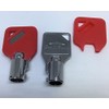 SafeCo Brands FEO-K1 Elevator Key Fire Service Red Keys 2-Red