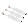 3pcs Piercing Ball Grabber Tool Short Anti Slip 4 Prong