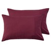 LINENOVA Luxury Cotton Blend Pillowcases (Set of 2) - Standard