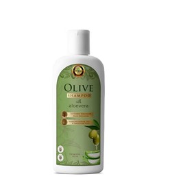 Olive Shampoo with Aloe Vera – Strengthens Hair Follicles & Promotes Thicker, Shinier Hair for Women & Men | Paraben & Sulfate-Free | 500ml