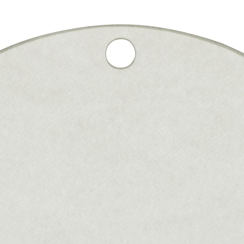 EH Design Clear Acrylic Round Pendant with Hanging Hole, Acrylic