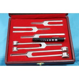 CYNAMED USA  Tuning Fork Set of 5 - Medical Surgical Diagnostic instruments+ FREE PEN LIGHT