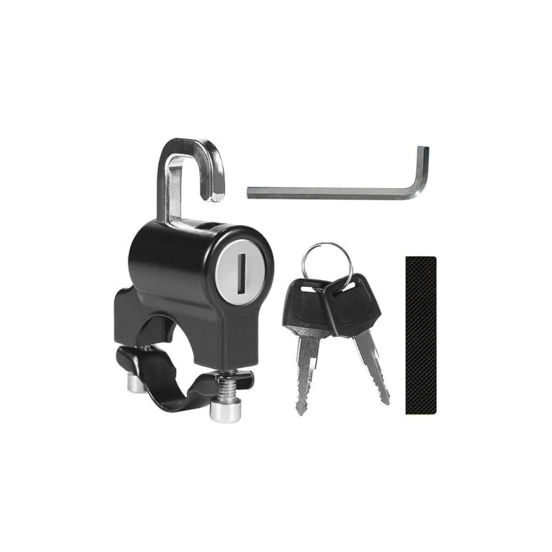 GXGM Motorcycle Helmet Lock Universal Helmet Lock with Keys for