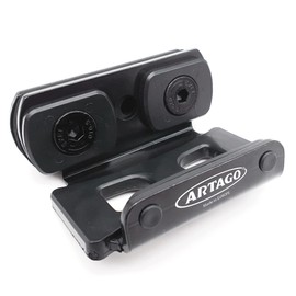 Artago K400 Universal Motorcycle Brake Disc Lock Mount Bracket 30X14 and 30X10 Foot Pegs V-Bars