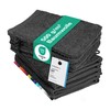Pack of 10 Wash Mitts, 15 x 21 cm, 100% Cotton