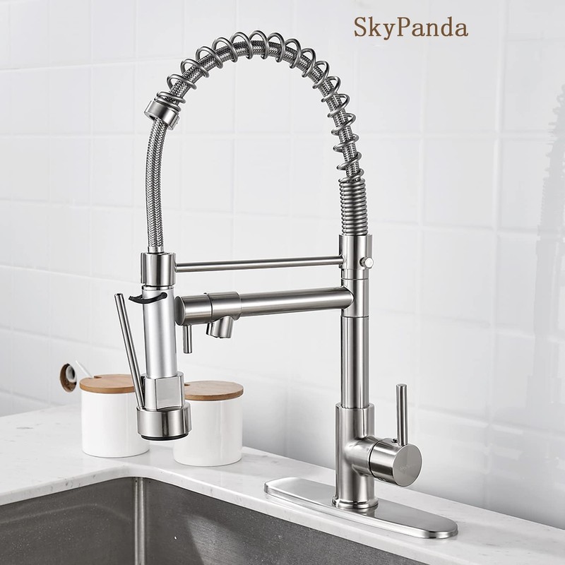 SkyPanda Kitchen Fittings Replacement Crockery Shower Head, G 1/2 Inch