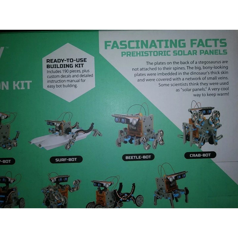 Discovery Solar Robot Creation Kit 190 Piece