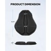Benlari Motorcycle Seat Cushion, Universal Motorcycle Gel Seat Pad Large