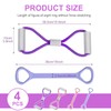 4 Pack Figure 8 Fitness Resistance Band, Workout Stretch Bands
