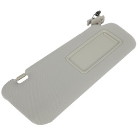 SCITOO Right Passenger Side Gray Sun Visor fit for 2010-2015 for Mazda CX-9 TDY1-69-320, TD11-69-320C-75, TD11-69-320D-75