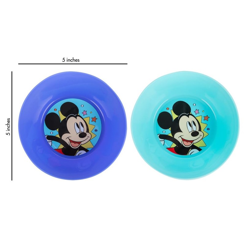 Mickey Mouse Bowl Set 5 Inch Deep