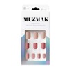 [MUZMAK Cashmere Rose] - Short Square - 36pcs Nail Tip