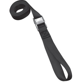 S-Line Ancra SL48 Mini Cam Buckle Lashing Strap (2 Pack), 13′ x 1″, Black